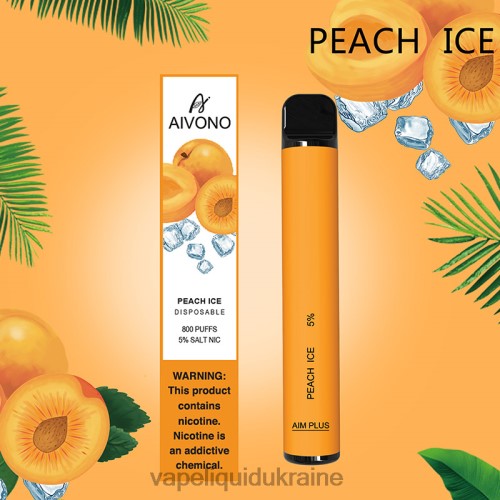 Pod System Vape - Aivono AIM PLUS 800 HZDR0190 Peach Ice