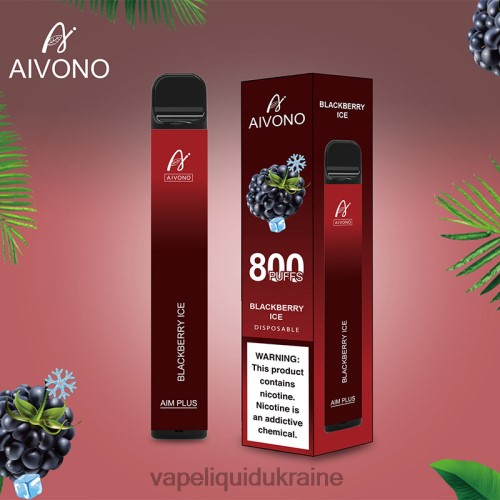 Vape Liquid Ukraine - Aivono AIM PLUS 800 HZDR0172 Blackberry Ice