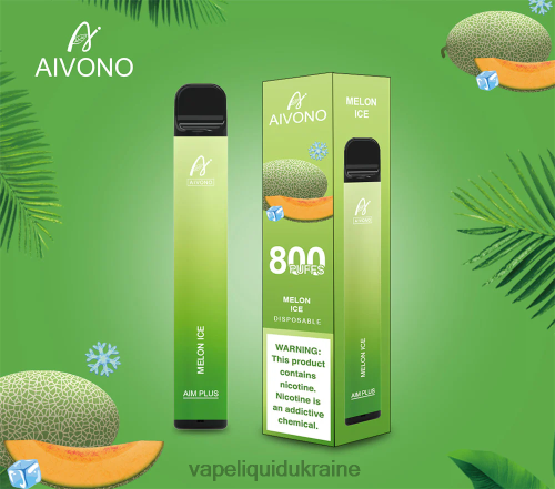 Vape Liquid Ukraine - Aivono AIM PLUS 800 HZDR0187 Melon Ice
