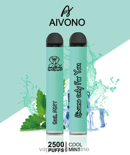 Vape Liquid Ukraine - Aivono AIM SNAKE 2500 HZDR0302 Cool Mint