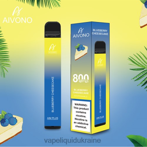 Vape Pod System - Aivono AIM PLUS 800 HZDR0174 Blueberry Cheesecake
