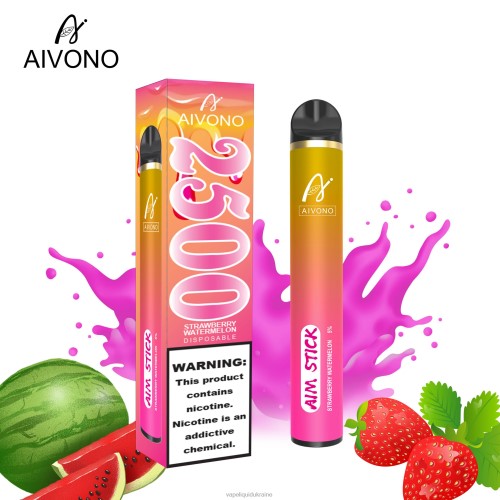 Vape Pod System - Aivono AIM STICK 2500 HZDR0149 Strawberry Watermelon