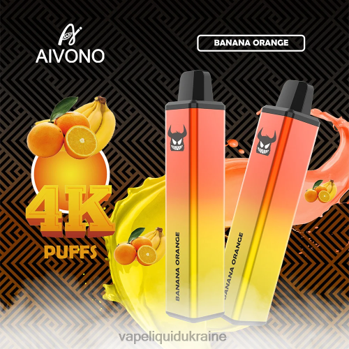Vape Shop Київ - Aivono AIM FREAK 4000 HZDR0258 Banana Orange