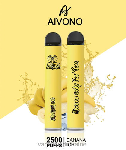 Vape Shop Київ - Aivono AIM SNAKE 2500 HZDR0298 Banana Ice