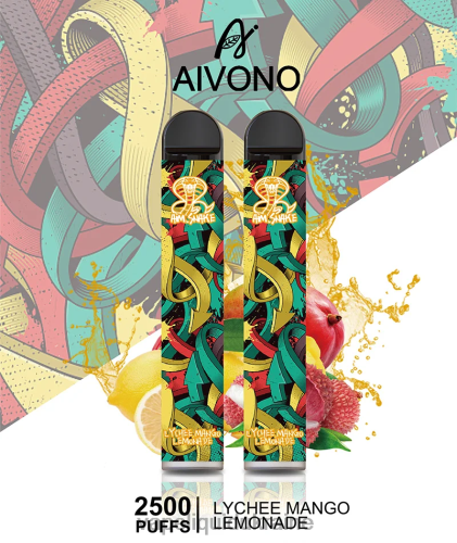 Vape Shop Київ - Aivono AIM SNAKE 2500 HZDR0308 Lychee Mango Lemonade