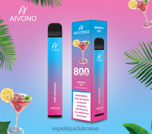 Vape Ukraine - Aivono AIM PLUS 800 HZDR0191 Pink Lemonade