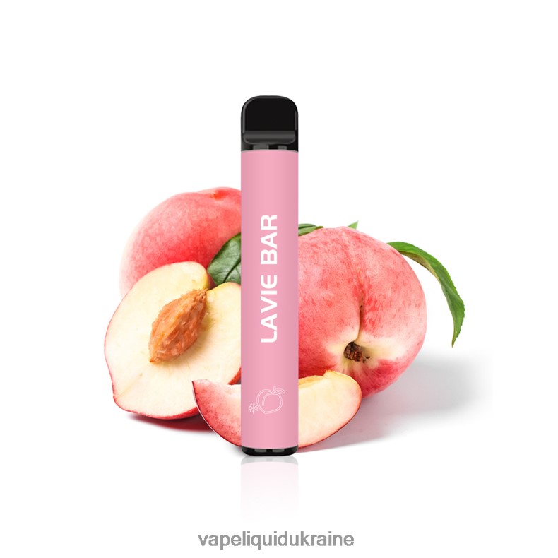 Pod System Vape - LAVIE BAR 2% Version 800 Puffs Peach Ice 004L4N325