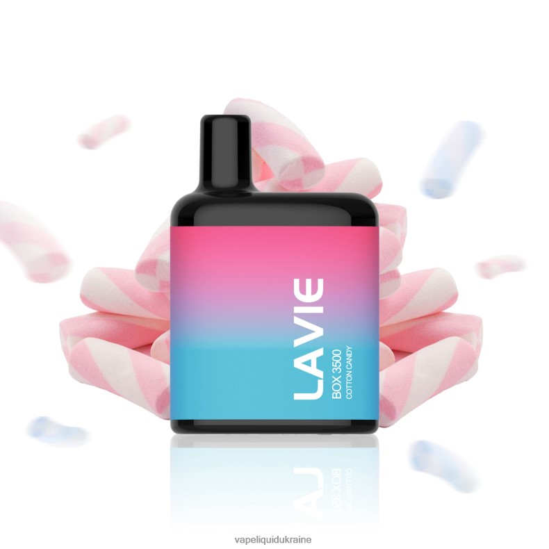 Pod System Vape - LAVIE BOX 3500 Puffs Cotton Candy 004L4N210
