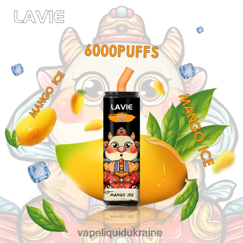Pod System Vape - LAVIE Coke BAR 6000 Puffs Mango Ice 004L4N270