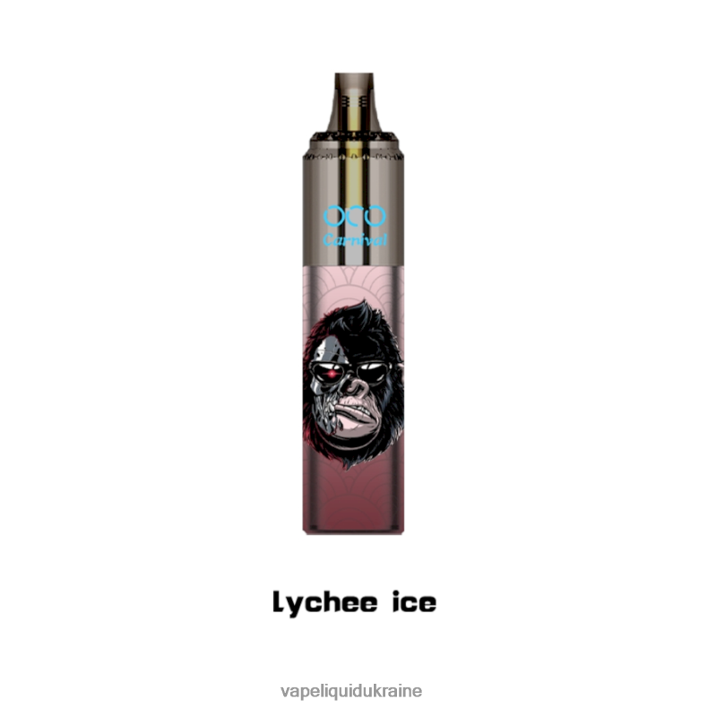 Vape Liquid Ukraine - LAVIE OCO Carnival 10000 Puffs Lychee Ice 004L4N352