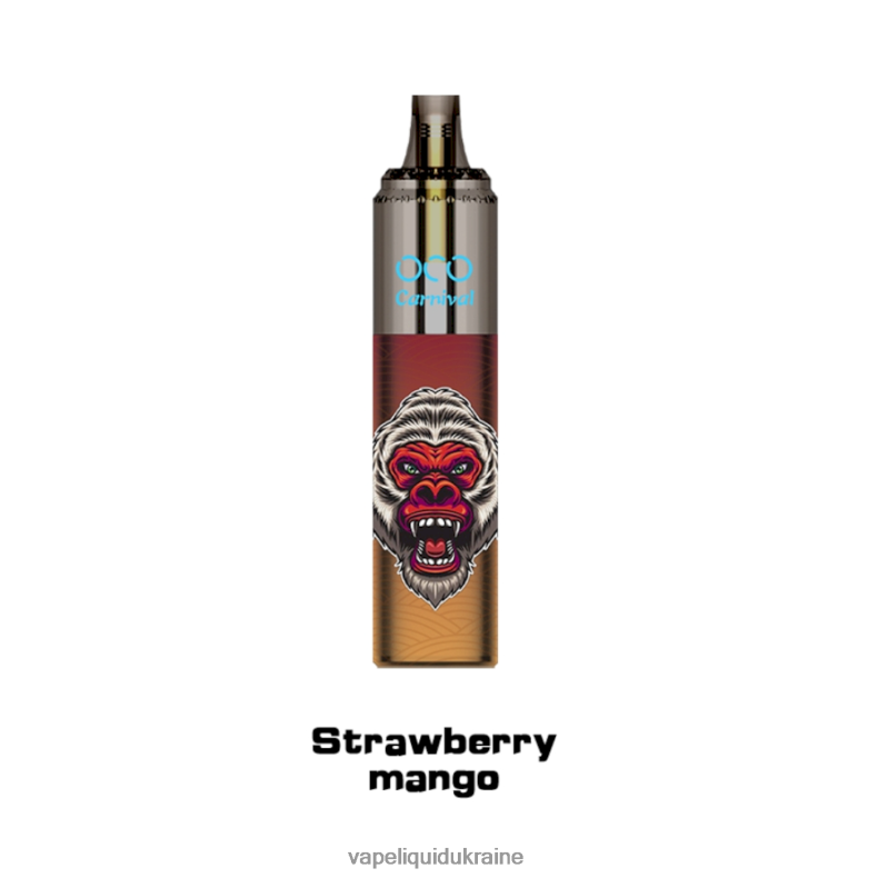 Vape Liquid Ukraine - LAVIE OCO Carnival 10000 Puffs Strawberry Mango 004L4N357