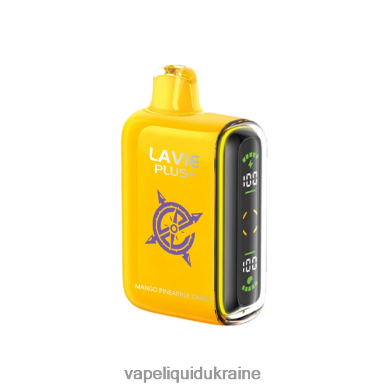 Vape Liquid Ukraine - LAVIE PLUS 15000 Puffs Mango Pineapple Candy 004L4N102