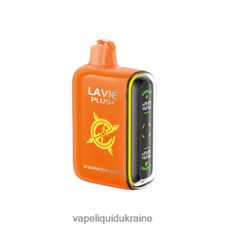 Vape Liquid Ukraine - LAVIE PLUS 15000 Puffs Strawberry Mango 004L4N97