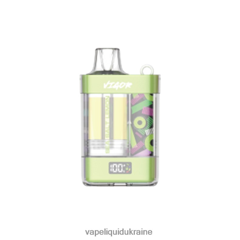 Vape Liquid Ukraine - LAVIE VIGOR 15000 Puffs Sea Salt Lemon 004L4N7