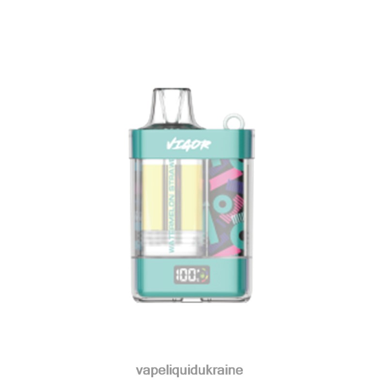 Vape Liquid Ukraine - LAVIE VIGOR 15000 Puffs Watermelon Strawberry 004L4N12