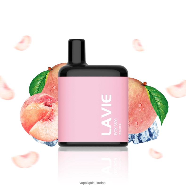 Vape Pod System - LAVIE BOX 3500 Puffs Peach Ice 004L4N209