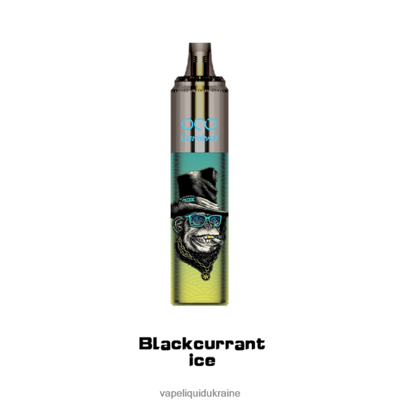 Vape Shop Київ - LAVIE OCO Carnival 10000 Puffs Blackcurrant Ice 004L4N348