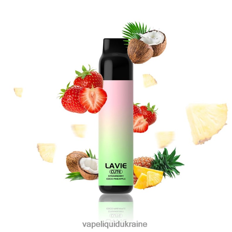 Vape Ukraine - LAVIE BAR 3000 Puffs Strawberry Coco Apple 004L4N291