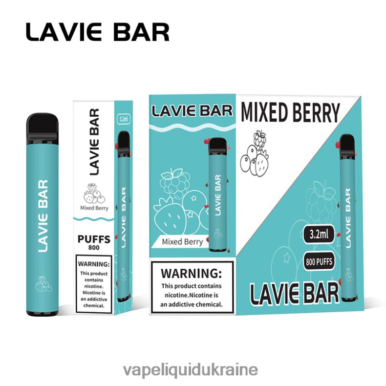 Vape Ukraine - LAVIE BAR 800 Puffs Mixed Berries 004L4N316