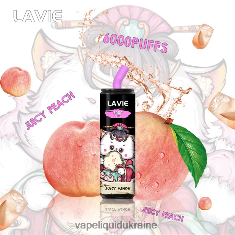 Vape Ukraine - LAVIE Coke BAR 6000 Puffs Juicy Peach 004L4N271