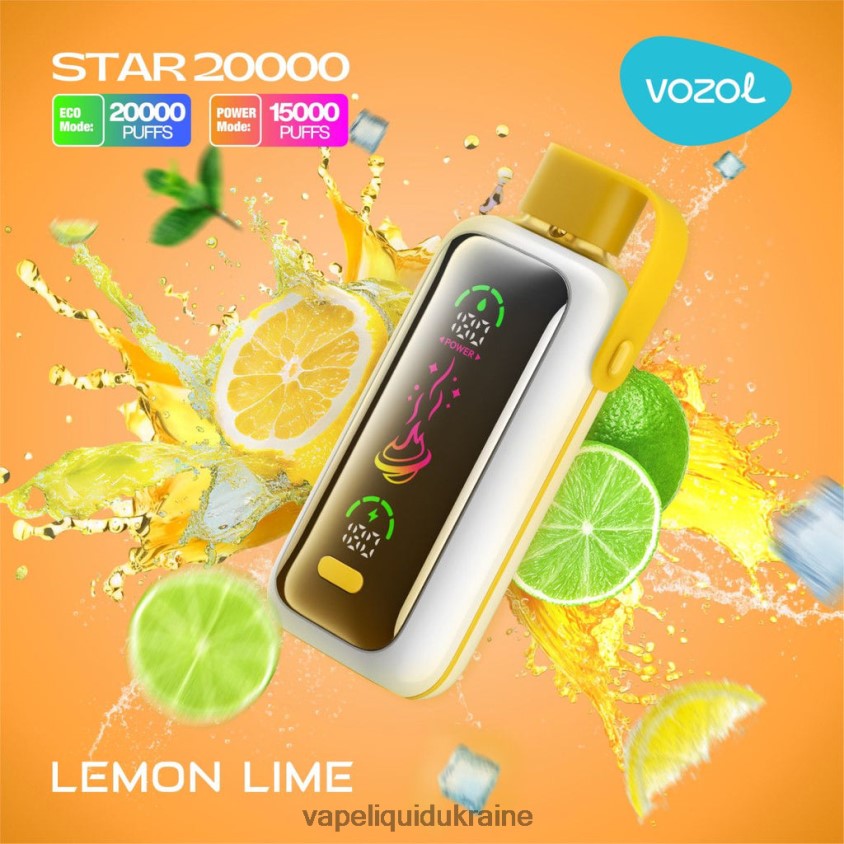 Vape Ukraine - VOZOL STAR 20000 ZV2J0611 LEMON LIME