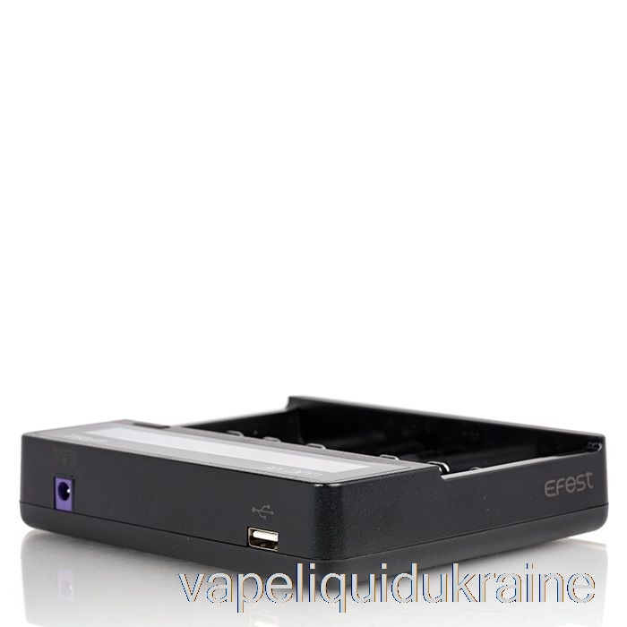Vape Liquid Ukraine Efest LUC V6 6-Bay LCD Universal Charger